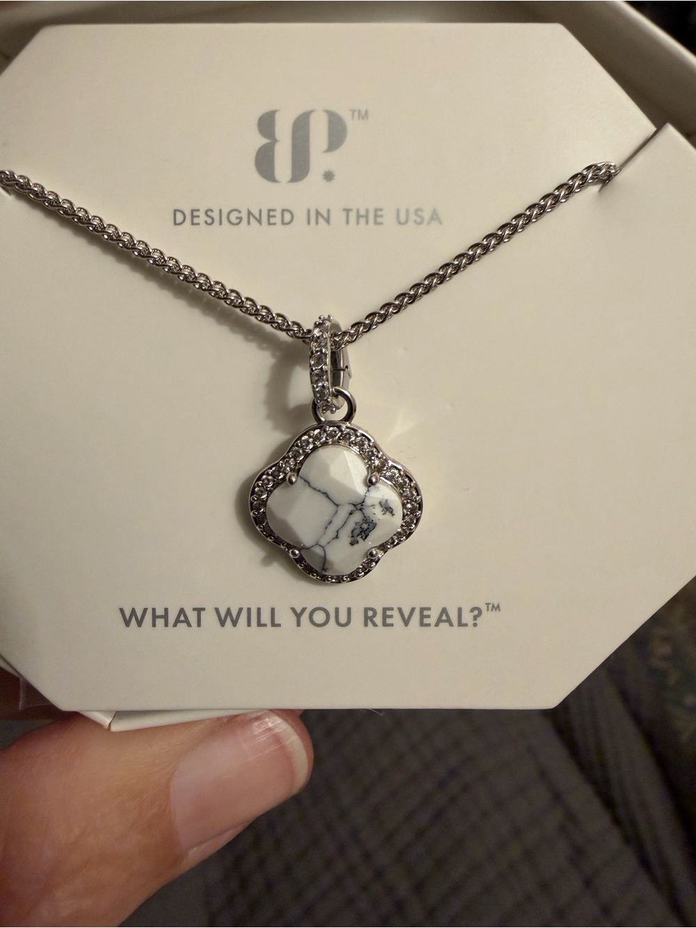 Bomb Party OG Necklace - Rhodium